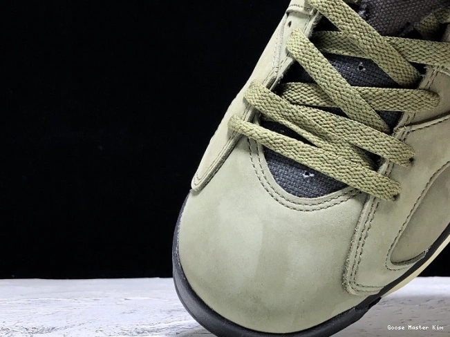 Air Scott Travis 6 Olive CN1084-200 x Medium Jordan 0816